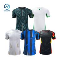 Version joueur confortable et élégant Jersey Tissu en polyester sec rapide pour les amateurs de football