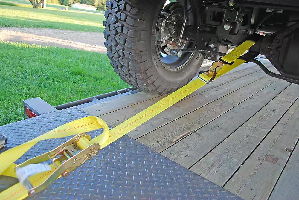 1ton - 12ton Tie Down Ratchet Straps Polyester Heavy Duty Ratchet Straps
