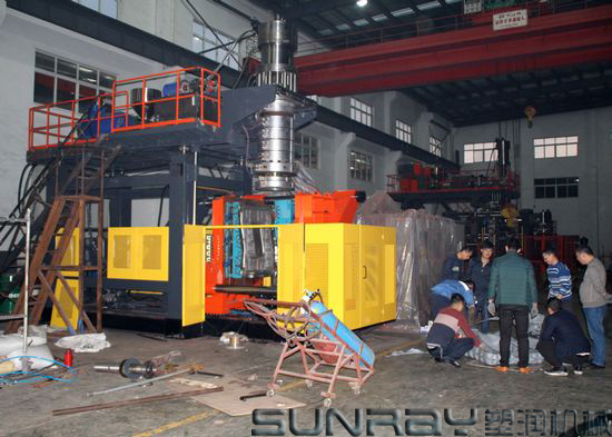 High Eficiency Plastic Blow Moulding Machine For Solar Panel Floater SRB120N