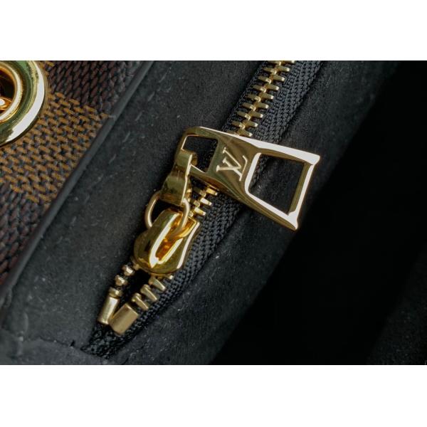 M40108 M40109 M401130 M40312 Damier Ebene Carvas And Soft Cowhide With Unique Design Chain Cross-Body Bag