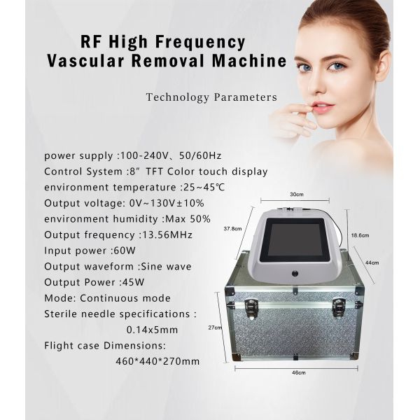 Galvanic Electrolysis Hair Removal Device with Insulated Needle – Precision Hair Removal at Affordable Prices