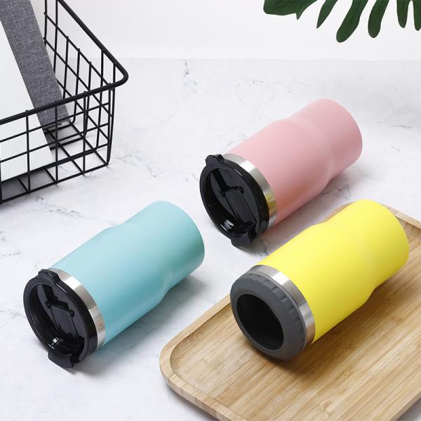Fancy Car Travel Ice Cold Stainless Steel Beer Tumbler LeakProof