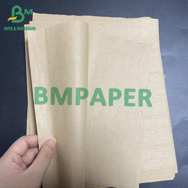 40gsm 70gsm BKP Sack Kraft Paper For Brown Food Packing Bag Wide 0.5m - 2.5m