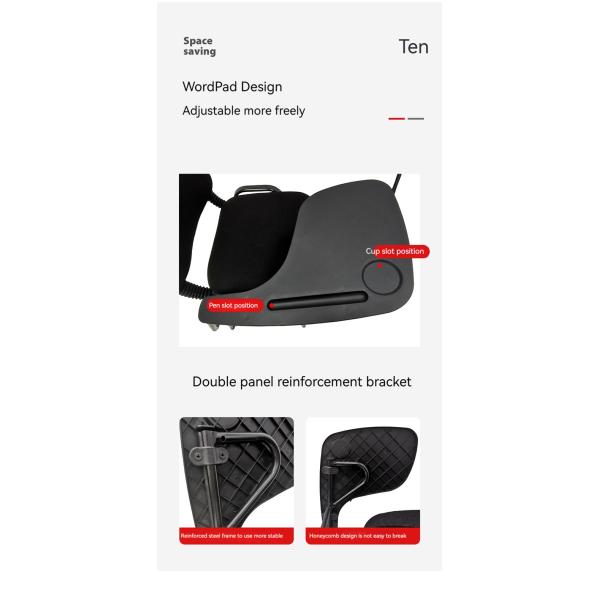 Стул для офисных работников Синий ткань Стул для обучения с доской