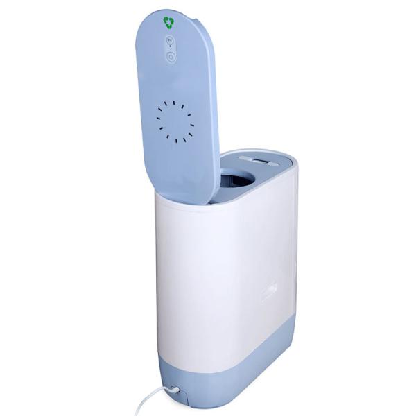 ABS Electric Composting Machine 24H Processing 2KG/D Food Waste Disposal Cycler For Leftover