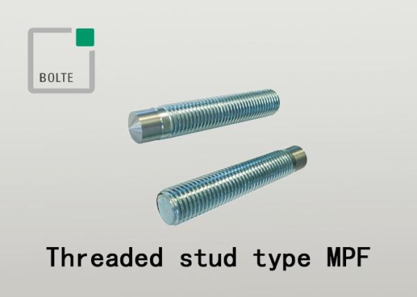 Threaded Stud Type MPF Stainless Steel Weld Studs For Drawn Arc Stud Welding