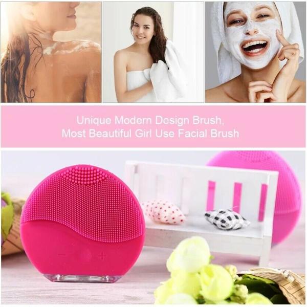 Face Washing Machine Electric Soft Silicone Facial Brush Cleanser Massage
