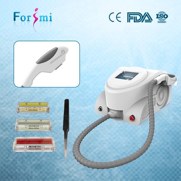 Newest design for portable hair removal machine,distinct result and long operating time, SHR,IPL hair removal machine
