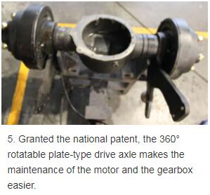 3 Ton Large Capacity Electric Forklift Truck Streamlined Design With Electric Motors