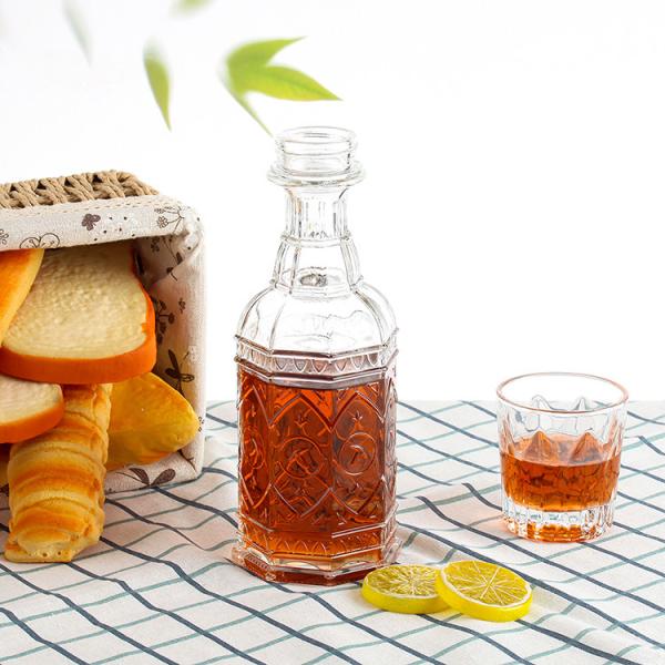 Aluminum Plastic PP Collar High White Alcohol Brandy Bottle 200ml 330ml 500ml 750ml 1000ml for Beverage