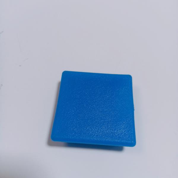 A extremidade moldando plástica do perfil obstrui a tubulação quadrada tampa a espessura de 3mm para o tubo de aço
