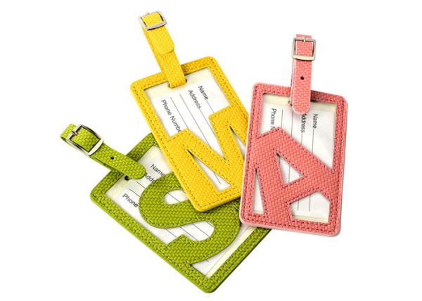 Presente oco da lembrança da cor da etiqueta da bagagem do curso de IMEGA Pantone