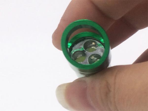 Promotional Personalized Anodized  Laser Etch Aluminum Keychain  Beer Bottle Opener Mini Flashlight Key Ring