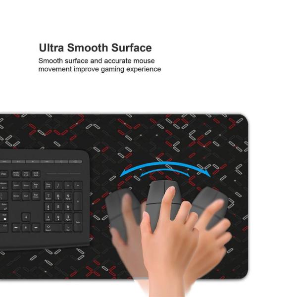 Custom Playmat Xxl Xxxl 400x900 Rubber Large Gaming Line Mouse Pad for Laptop/Desktop