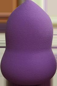Hydrophilic Non Latex Powder Puff Cosmetic Brush Purple Small Gourd