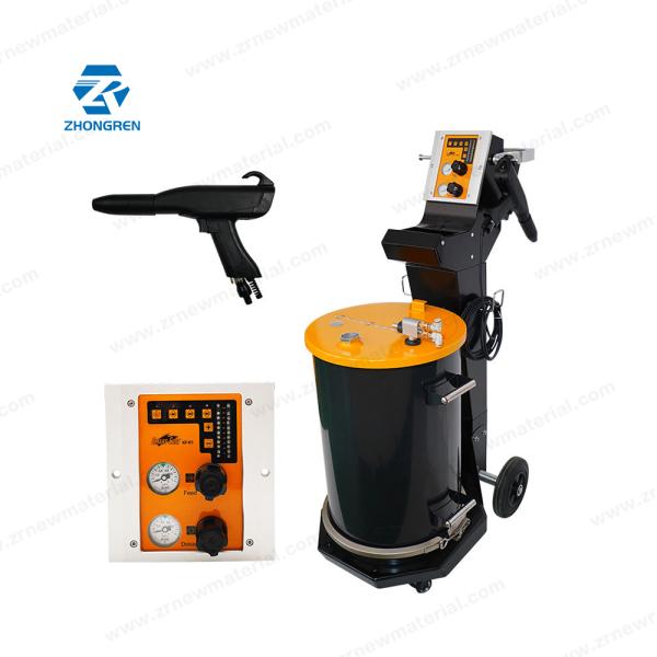 Equipo de pintura de recubrimiento en polvo con control digital inteligente para productos metálicos y sustratos de acero, acabado de pintura consistente