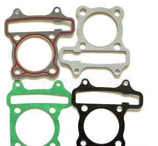 Cylinder Gasket for GY6 125 Motor Engine ,motorcycle gasket  for GY6-125,cylinder block and cylinder head
