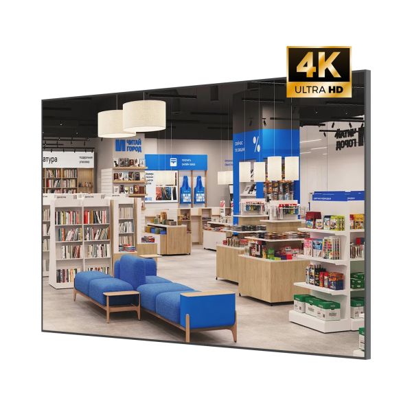 65 Inch LCD 4K UHD Digital Signage Displays 6.9mm Ultra Narrow Bezel Video Wall