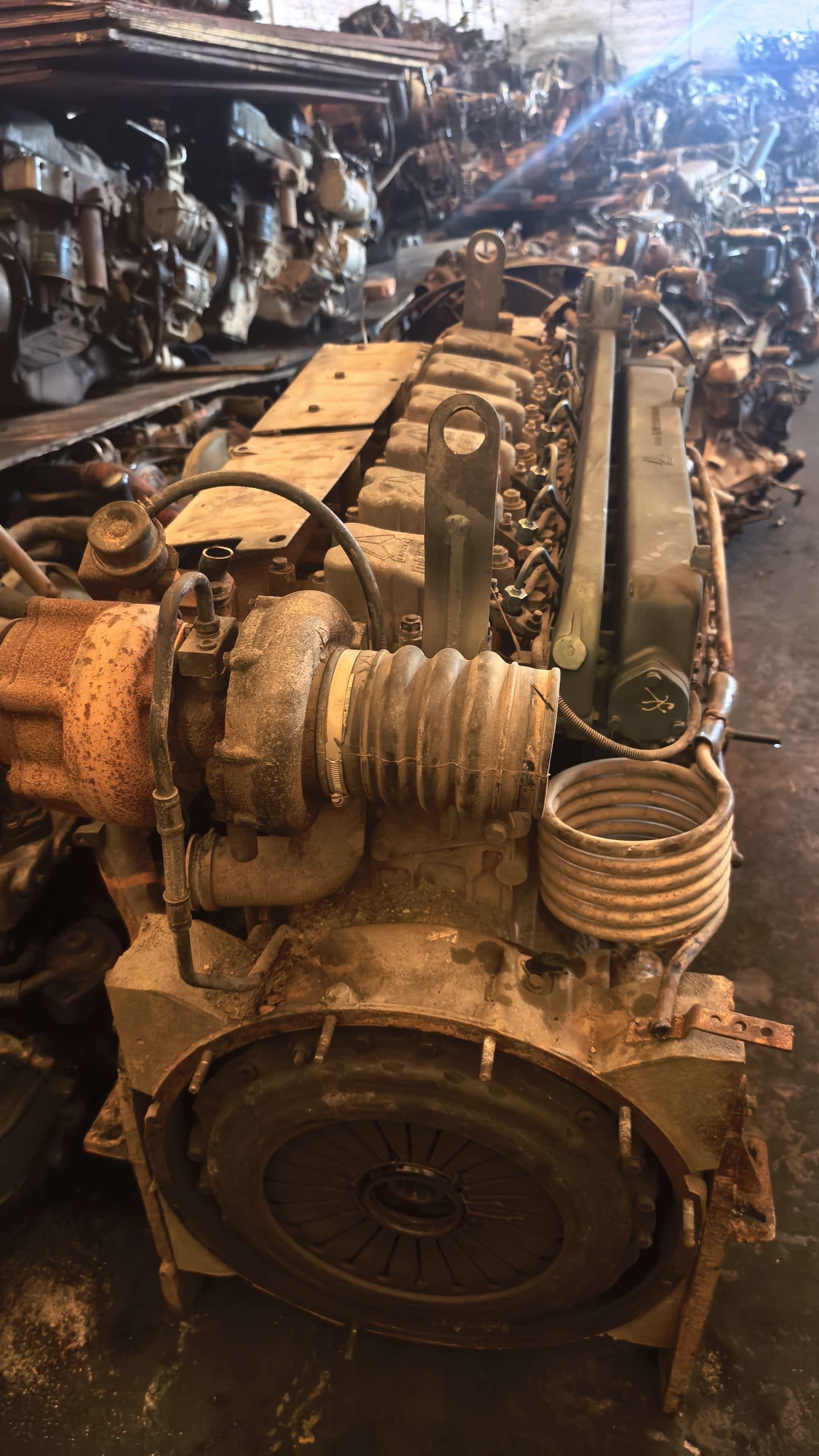 Used Howo 375 12‑Valve Complete Diesel Engine Assembly