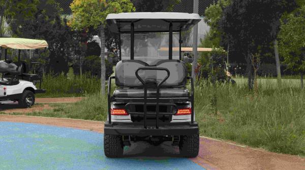 Carrinho de golfe de alumínio elétrico de 2 + 2 assentos aprovado pela CE Carrinho de golfe fora de estrada Carrinho de golfe de caça Buggy