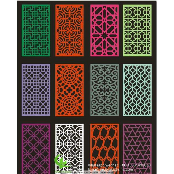 Алюминиевая перфорированная панель полая панель толщиной 2,5 мм для украшения окон