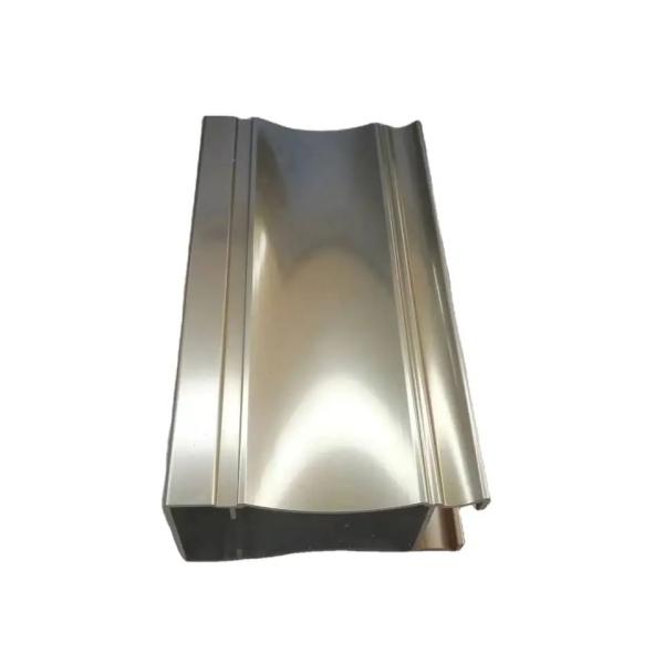 Machine Polishing Golden Oxide Aluminium Extrusion 6063 Aluminium Profiles Decoration Building Materials