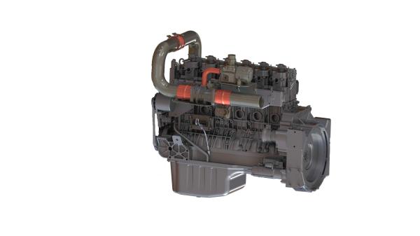Biogas 3 KPa Syngas Engine Power Pack 11.6L Electronic Control Fuel System