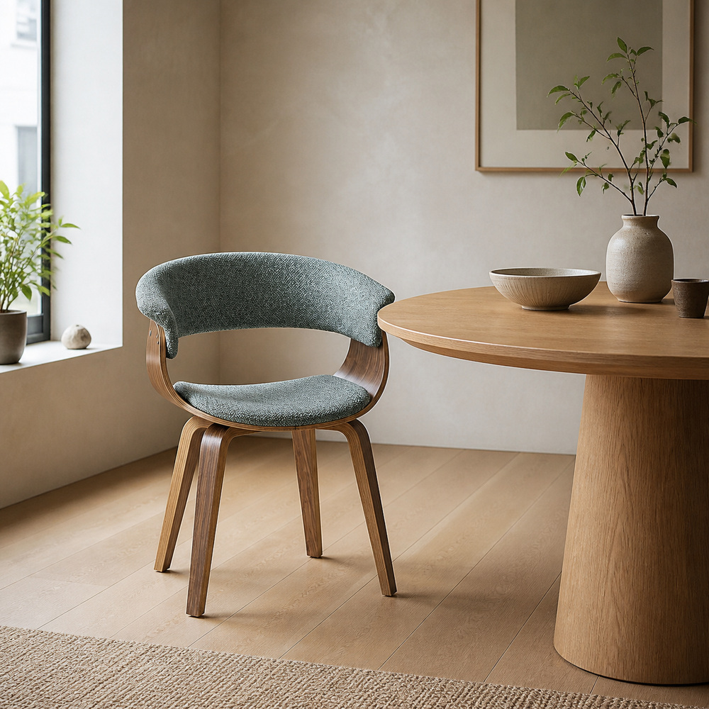 Bentwood Upholstered Dining Armchair BW-500