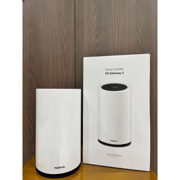 Nokia FastMile 5G Gateway 3 AX3600 WiFi6 Router with 2167Mbps Speed and 2 External Antennas