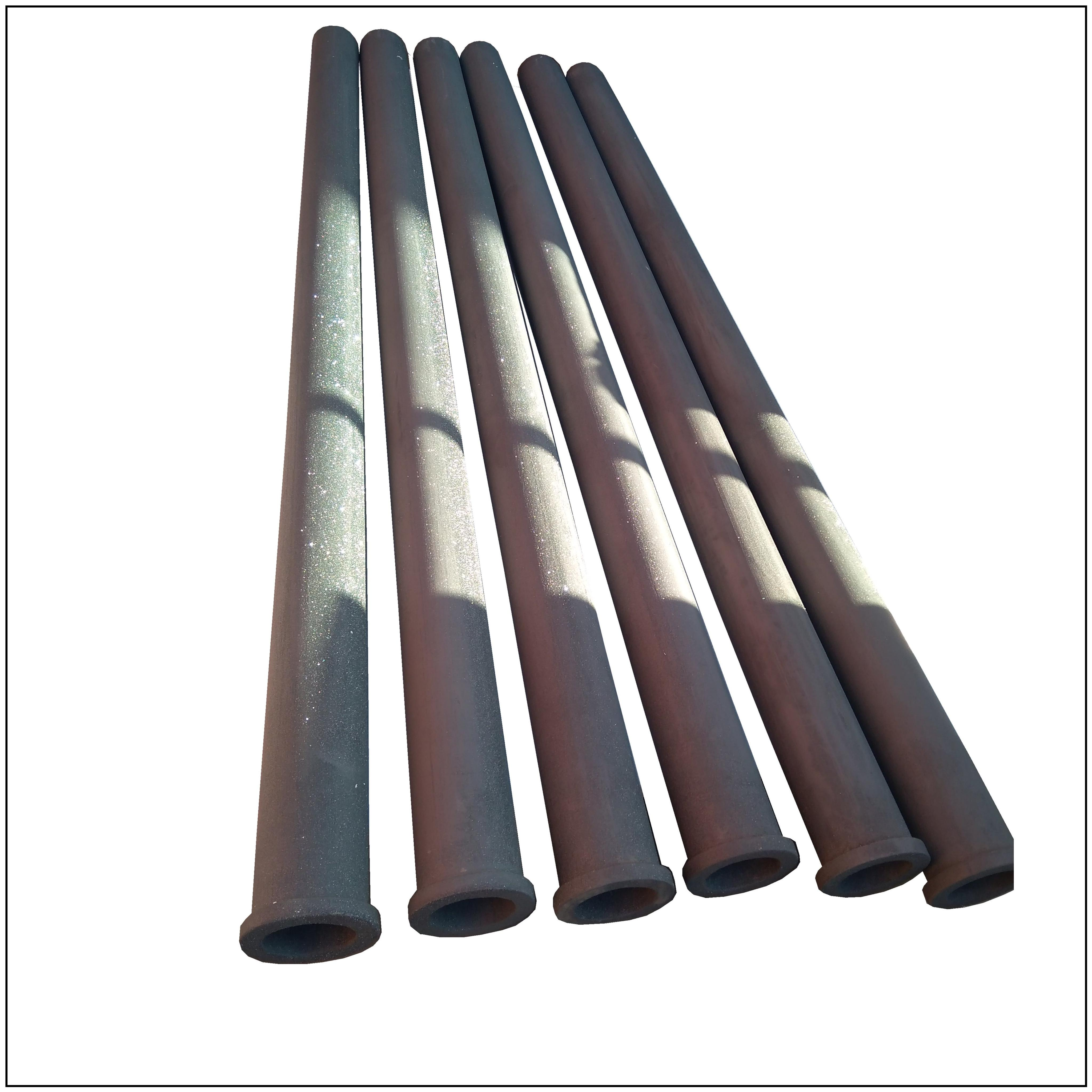 Reaction Bonded Silicon Carbide (RBSC / SiSiC) Thermocouple Protection Tube