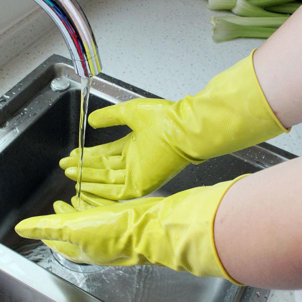 Прочным дизайн выровнянный стадом резиновых перчаток удобный не выскальзывания 35г-80г