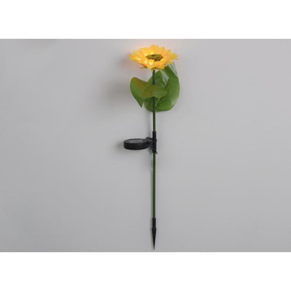 Solar artificial sun flower lights Ground decoration lawn lamp