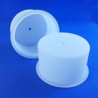 Copo de vidro de quartzo de superfície fosca cadinho de quartzo fundido para máquina de revestimento de plasma