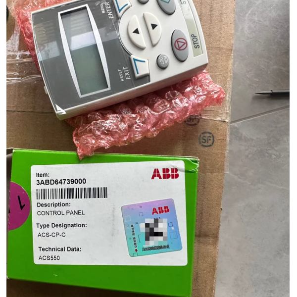 ACS-CP-C ABB Module Control Panel ACS550/580 drives featuring intuitive keypad interface