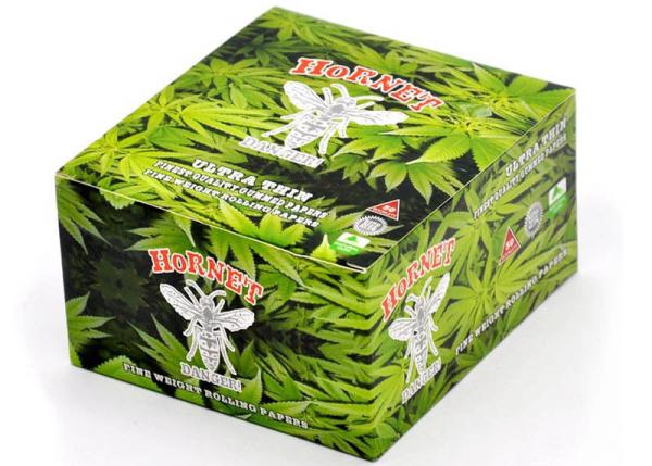 Luxury Hornet Cigarette Paper Roll 110mm*50mm Size Brown Color