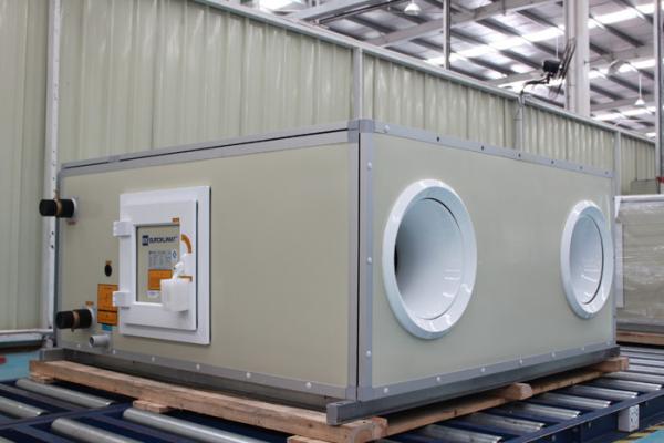 Horizontal Compact Return 30mm PU Insulation Air Handling Units With Jet