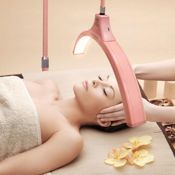 LED月ランプ 毛毛の延長用 LEDフロアランプ ブラシランプ ライトを埋める 半月写真 ライト ビューティ用