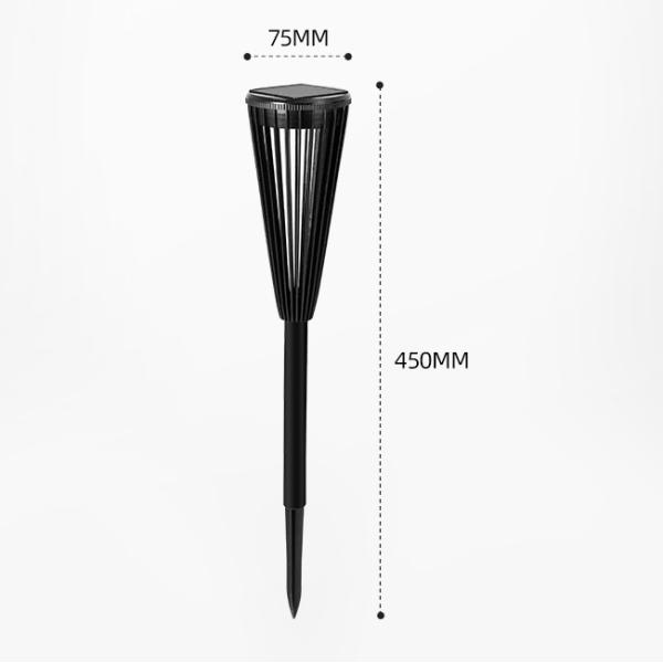 Waterproof LED Solar Lawn Lamp for Villa Courtyard Garden Working Temperature -10 60C