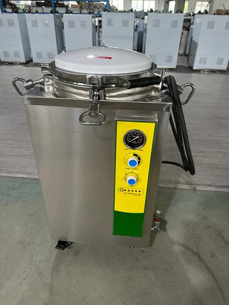 Autoclave à pression verticale de 50 litres, facile à utiliser, à usage médical