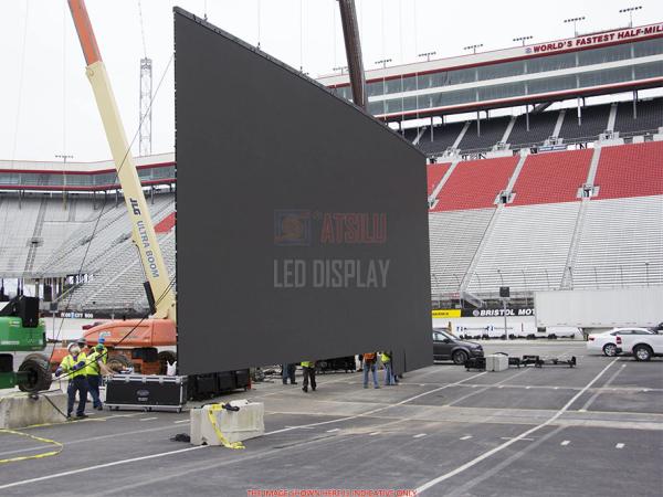 P3.91 Fine Pitch HD Outdoor Led Video Display Popular Rental LED Video Screen Wall