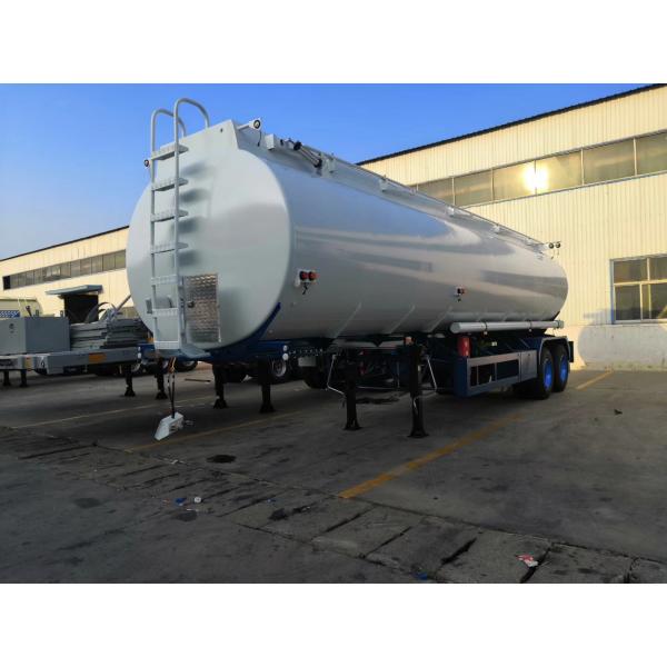 3 Axles 50000 Litres Fuel Tanker Semi Trailer 4 Compartment Carbon Steel