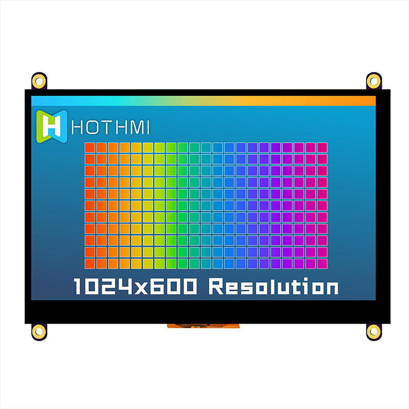 7 дюймов для высокого сигнала TFT дисплей 1024x600 для Raspberry использования Pcap Монитор