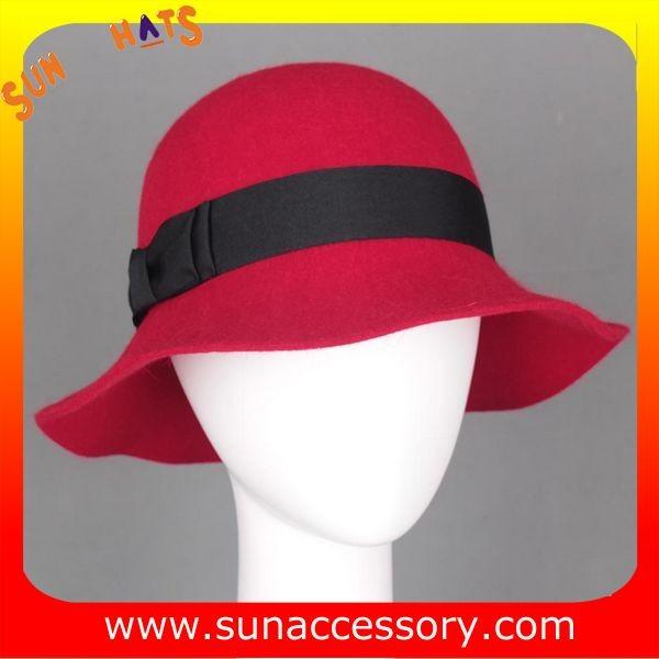 6090343 Sun Accessory customized  winner  fashion 100% wool felt clothe hats, women hats and caps wholesaling