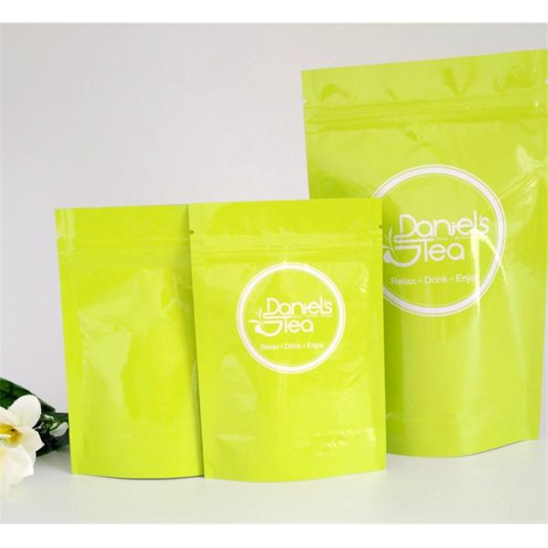 tea doypack bags white craft paper food pouch dry fruit packaging bag