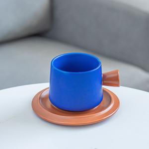 320 ml Volume Taça de Chá de Porcelana Copo de Café Cerâmico e Set de Prato