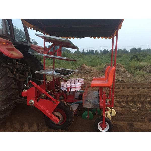 6000 - 8000plants/Hour Vegetable Transplanter Row Distance 30 - 60cm