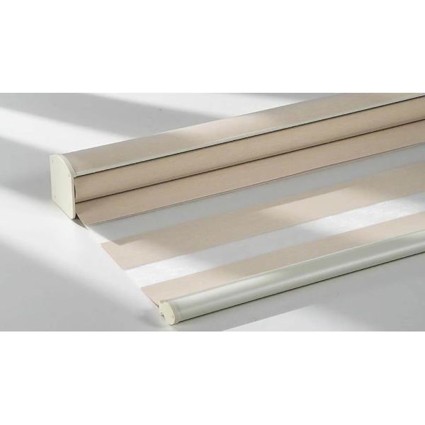 Занавес безопасности детей бесшнуровой ослепляет двойные тени занавеса зебры слоя