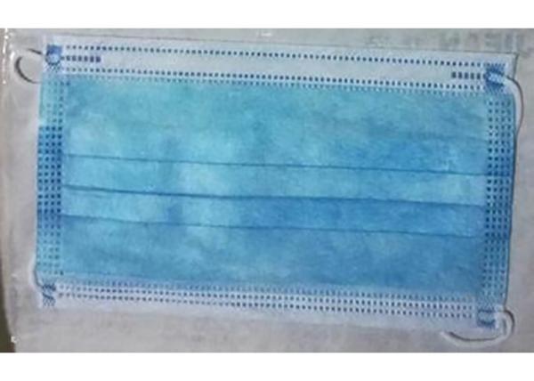 Hygienic Triple Layer Disposable Earloop Face Mask