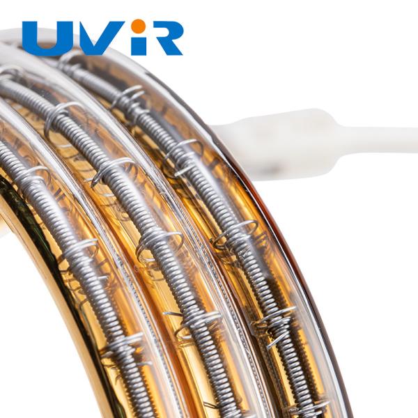 Gold Coated Ring Shaped Infrared Heating Element 2700W 380V