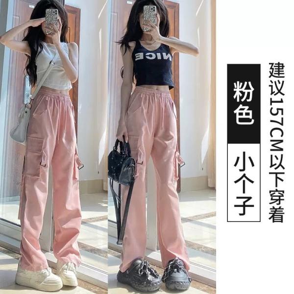                  Customized Cargo Trousers Multi-Pockets Work Trousers Workwear Pants Women Sports Overalls Pants             